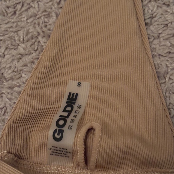 Goldie Tan Ribbed Bikini Set - Picture 4 of 8